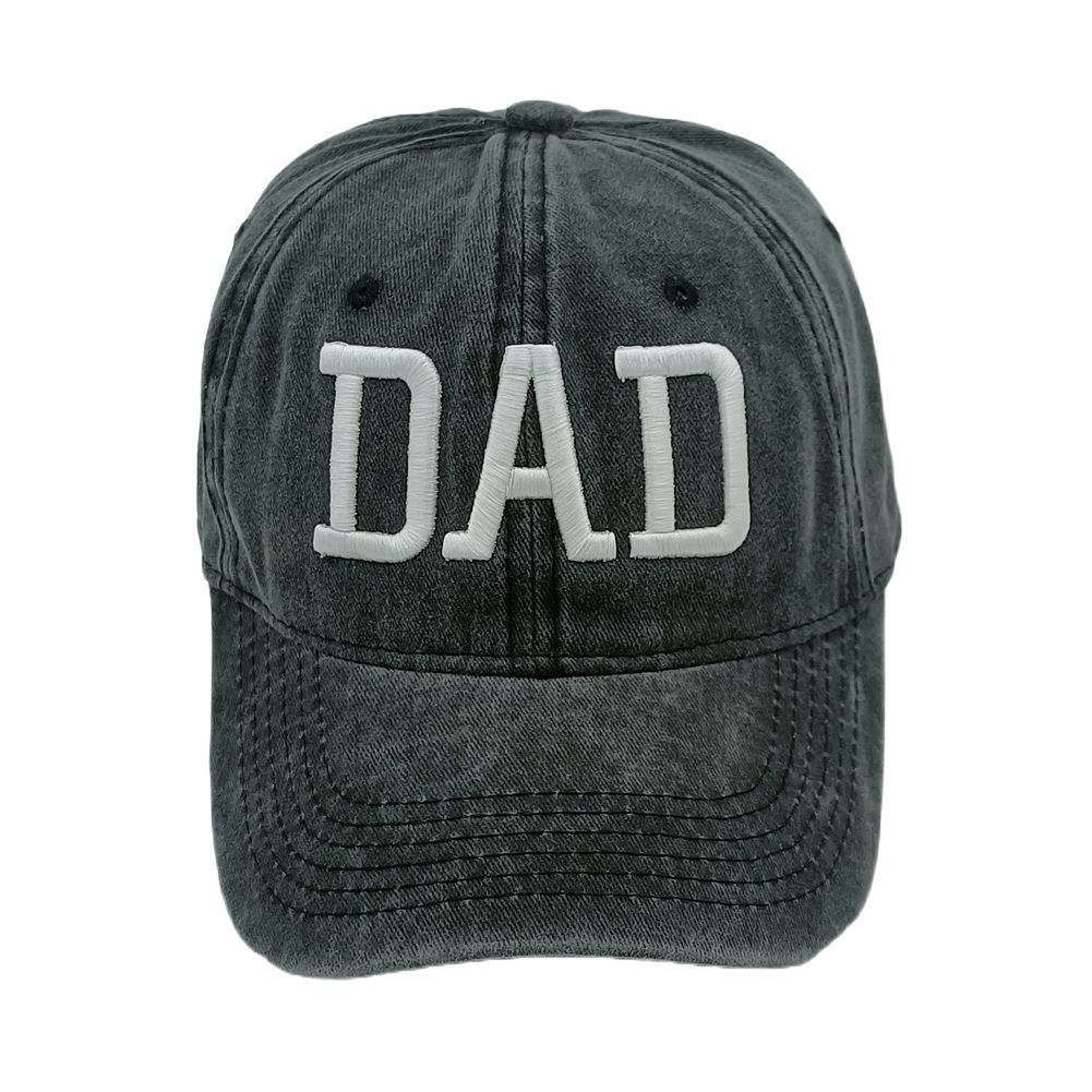 Unisex Washed cotton DAD MOM 3D embroidered baseball cap Cotton duck hat Dad hat Hip Hop hat_maomaolike.com