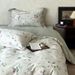 Wholesale INS Korean Style Pure Four-Piece Wide Edge Digital Print Naked Sleep All-Cotton 60s Long-Staple Cotton 4-Piece Set_maomaolike.com