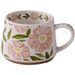 Flower Mug, Ceramic Coffee Cup, Office Water Cup_maomaolike.com