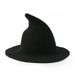 Unisex Halloween Hat Witch Hat Wool Wizard Hat_maomaolike.com