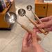 Coffee Bean Powder Long Wooden Handle Measuring 304 Stainless Steel 15g Gram Spice Spoon_maomaolike.com