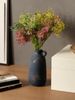 1pc Mid-Century Style Design Classical Ceramic Vase Thin Bottle Mouth With Handle Holding Water Vase For Central Asian Style Design Decorative Vase_maomaolike.com
