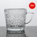 2pcs Striped Glass Cups, Beverage Cups, Water Cups, Milk Coffee Cups_maomaolike.com