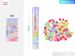 40CM Macaron Series Mixed Color Circular Flower: HP Design, Lighting Up Birthday Moments_maomaolike.com