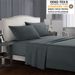 100% Cotton Percale Sheets 4 Pieces Bedding Set - Flat, 1 Fitted Sheet 2 Pillowcases, Crisp Cool And Strong Bed Linen_maomaolike.com