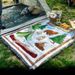 Outdoor Camping Blanket Picnic Mat Universal Sofa Blanket Sofa Cover Pure Cotton Nap Blanket Homestay Bed End Blanket Sofa Cover_maomaolike.com