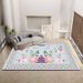 Living Room Rug Large Size Gorgeous Gold Frame Design Bedroom Rug Plush Thickened Machine Washable Thickened Underlay Interior Decorative Rug_maomaolike.com
