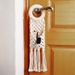 Handwoven Tapestry Cotton Rope Pouch Door Handle Phone Key Wallet Storage Bag Decoration Wall Hanging_maomaolike.com