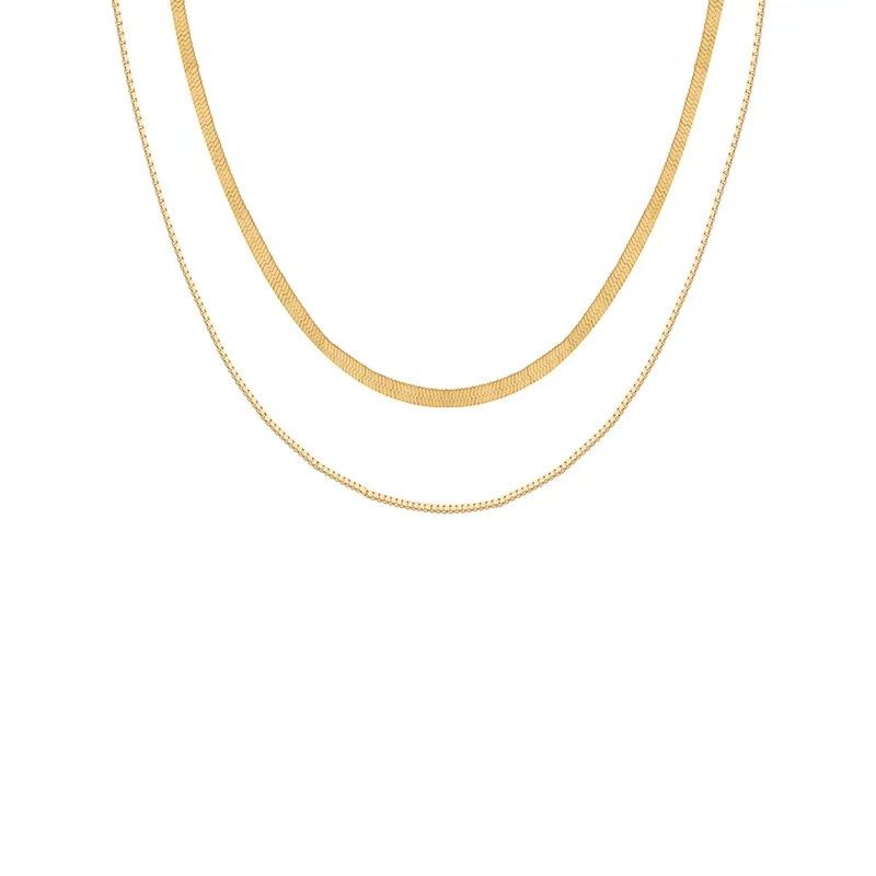 Stainless Steel Heart-shaped Pendant Necklace Metal Waterproof Jewelry For Women_maomaolike.com