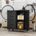 CREASION Sturdy Metal Tool Storage Cabinet With Wheels - Tool Storage Cabinet For Garage, Office, And Home Organizer Solutions_maomaolike.com