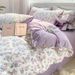 Home & Garden Four Piece Set Pure Washed Cotton Full Quilt Cover_maomaolike.com