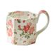 Creative Matte Large Capacity Floral Ceramic Mug, Office And Home Drinking Cup_maomaolike.com