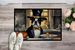 Boston Terrier Fall Kitchen Pumpkins Doormat Front Door Mat Indoor Outdoor Rugs For Entryway, Non Slip Washable Low Pile, 24H X 36W_maomaolike.com