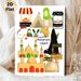Muharram Themed Islamic Cultural Painting Poster, Vibrant Cartoon-style Traditional Mosques & Market Scenes Poster, Meaningful Cultural Decor For Home_maomaolike.com