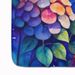 Hydrangeas In Color Memory Foam Kitchen Mat Machine Washable Anti-Fatigue Mat Cushion Comfort Bath Mat Or Kitchen Rug_maomaolike.com