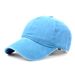 Unisex Plain wash made old cap baseball cap Fashion couple student hat Female cap small face visor_maomaolike.com