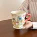 High Aesthetic Appeal, Niche Design, Mug, Ceramic Water Cup, Practical Cup For Girls' Birthday Gift, Hand-held Gift_maomaolike.com