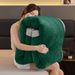 Thick Coral Fleece Quilted Blanket, Winter Warm Sofa Nap Office Dormitory Single Small Bed Cover_maomaolike.com