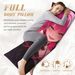"detachable And Washable Velvet Equal Body Pillowcases, Easy To Maintain And More Hygienic, Soft Support, (excluding Pillow Core) "_maomaolike.com
