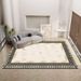 Living Room Rug,Large Rug,Oversized, Gold Leaves Design,Bedroom Rug,Soft And Thick, Machine Washable, Thickened Rug, Bedside Rug,Decorative Indoor Rug_maomaolike.com