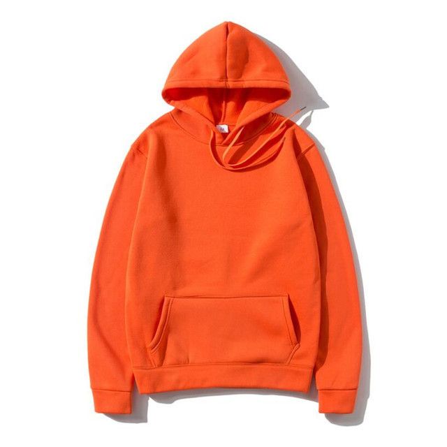 Men's Clothing heavy large size solid color hooded sweatshirt hoodie sweatshirt _maomaolike.com
