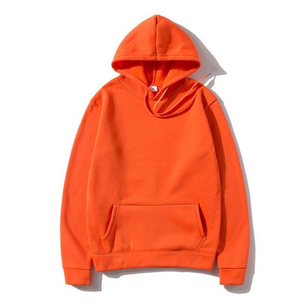 Men's Clothing heavy large size solid color hooded sweatshirt hoodie sweatshirt _maomaolike.com
