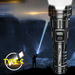 Super Bright High-Intensity Flashlight Portable Rechargeable Outdoor Zoom Long-Range Spotlight LED Light_maomaolike.com
