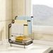 Sink Caddy Sponge Holder, Stainless Steel Kitchen Sink Organizer For Dish Rag Soap Brush,Dishcloth Holder With Drain Pan_maomaolike.com