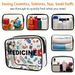 Medicine Cosmetic Women Large Capacity Organizer Easy Wipe Clean Pouch Daily Use Trip Toiletry Travel Bag_maomaolike.com
