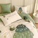 Class A Duvet Cover Forest Green Pure Four-Piece Set 100% Long-Staple Cotton Bed Sheet Fresh Bedding_maomaolike.com