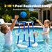 2-in-1 Floating Basketball Hoop – Water Play Goal For Kids, Pool Party & Outdoor Sports Toy_maomaolike.com