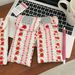 2025 New Floral Strawberry Anti-Pressure Pouch Portable Sunglasses Storage Glasses Cloth Bag_maomaolike.com