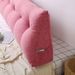 SOGA 2X 150cm Pink Triangular Wedge Bed Pillow Headboard Backrest_maomaolike.com