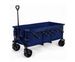 300L Folding Wagon Cart With 440lb Capacity, Big 7 All-Terrain Wheels & Drink Holders_maomaolike.com
