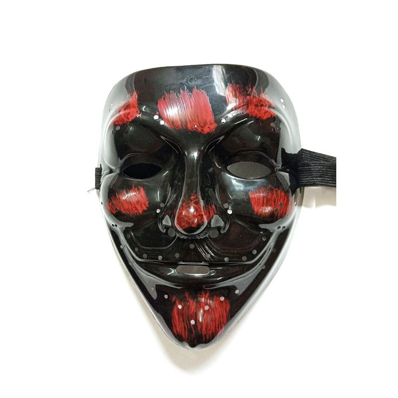Halloween cold light LED Halloween mask masquerade party horror ghost mask_maomaolike.com