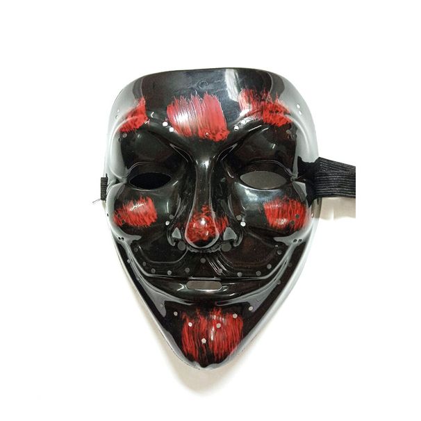 Halloween cold light LED Halloween mask masquerade party horror ghost mask_maomaolike.com