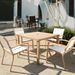 Set Of 4 Outdoor Patio Chairs, Integrated Stackable Wrought Iron Furniture Dining Chairs With Arms, Textilene Fabric Indoor Outdoor Chairs For Porch, Yard, Lawn, Garden_maomaolike.com