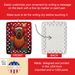 Briard Holiday Christmas Porcelain Ornament Christmas Tree Hanging Decorations For Home Christmas Holiday, Rectangle, Gift, Multicolor_maomaolike.com