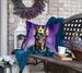 Doberman Pinscher King Of Mardi Gras Throw Pillow Machine Washable, Indoor Outdoor Decorative Pillow For Couch, Bed Or Patio, 18Hx18W_maomaolike.com