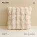 Pure Color Rabbit Fleece Sofa Living Room Pillow Thickened Sofa Cushion Back Cushion Decoration_maomaolike.com