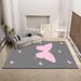 Living Room Rug Large Size Gorgeous Gold Frame Design Bedroom Rug Plush Thickened Machine Washable Thickened Underlay Interior Decorative Rug_maomaolike.com