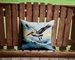 Pelican Soaring Throw Pillow Machine Washable, Indoor Outdoor Decorative Pillow For Couch, Bed Or Patio, 14Hx14W_maomaolike.com