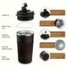 Stainless Steel Vacuum Travel Mug Double-Walled Leak-Proof Portable Thermal Sports Water Bottle For Fitness Car Use_maomaolike.com