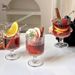 Creative Striped Glass Ball High Feet Glas Wine Glasses Goblet Vintage Drinking Cup Vintage Coffee Juice Champagne Cocktails Cup_maomaolike.com