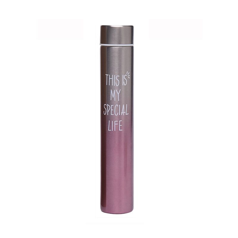 Insulated Water Bottle, Coffee Thermos Mug, Double Wall Vacuum Insulation, Fashion Style Skinny Mini Slim Stainless Steel Water Bottle, 8.5 Oz_maomaolike.com