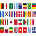 100 Countries String Flags, International Hanging Bunting Pennant Banner, Decoration For Grand Opening, Sports Bar, Party Events_maomaolike.com