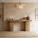 Console Table, Wooden Entryway Table Foyer Stand_maomaolike.com