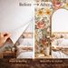 45cm*300cm Elegant Floral Wallpaper | Peel & Stick Removable Waterproof | Vintage Botanical Wall Decor | Renter-Friendly_maomaolike.com