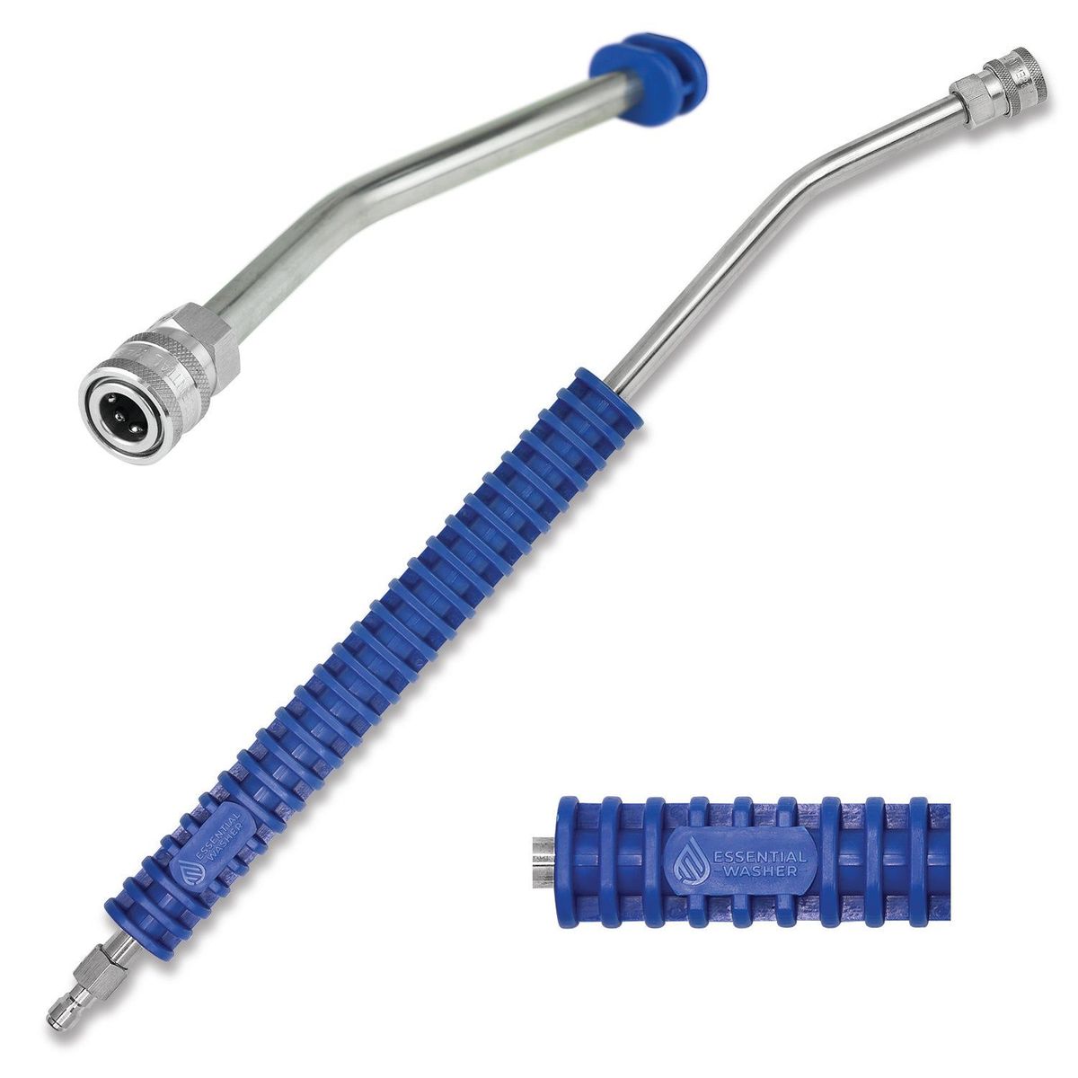 20" Pressure Washer Extension Wand | Stainless Steel With 20 Degree Bend For Advanced Cleaning_maomaolike.com