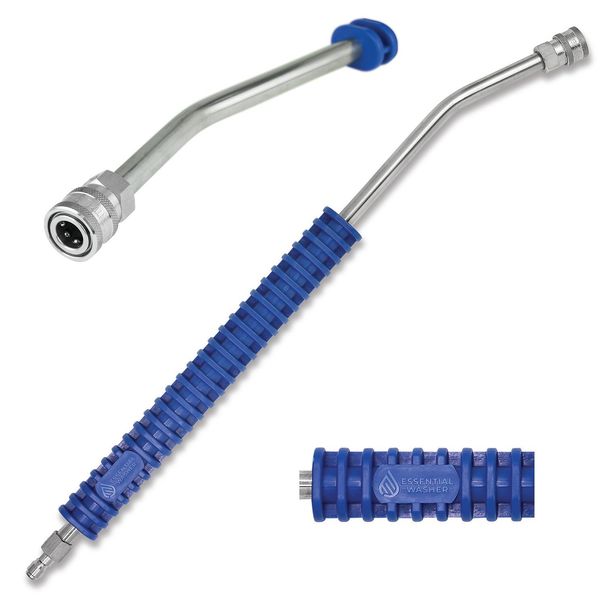 20" Pressure Washer Extension Wand | Stainless Steel With 20 Degree Bend For Advanced Cleaning_maomaolike.com